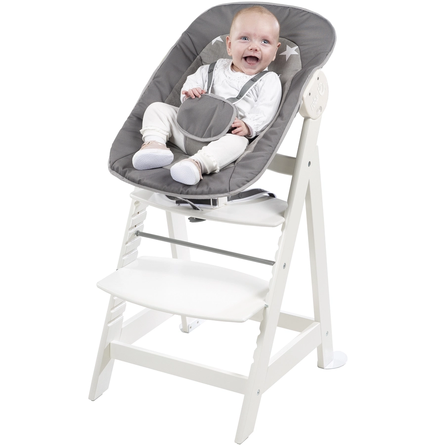 roba Treppenhochstuhl Born Up Set 2 in 1 Little Stars