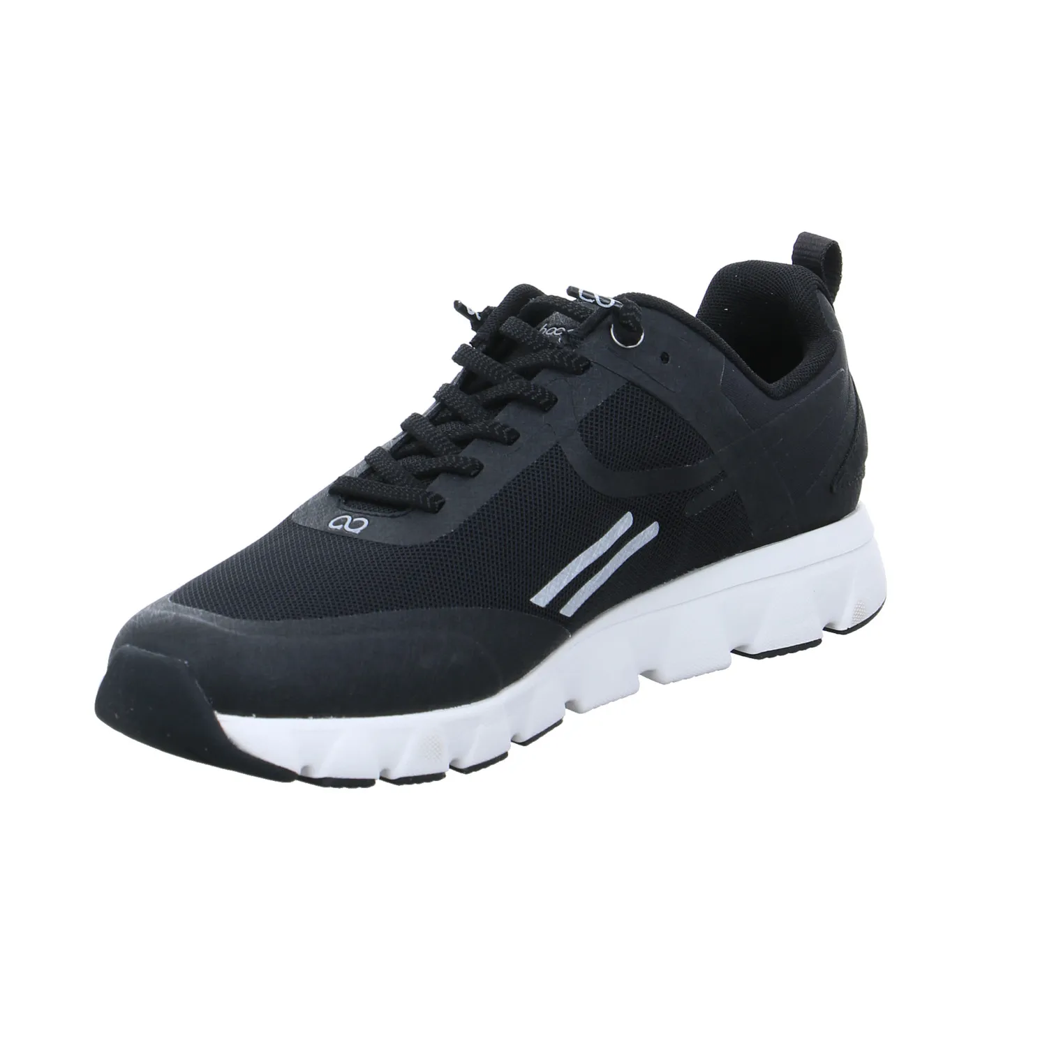 TENHAAG Sneaker Schwarz Recycelte Materialien