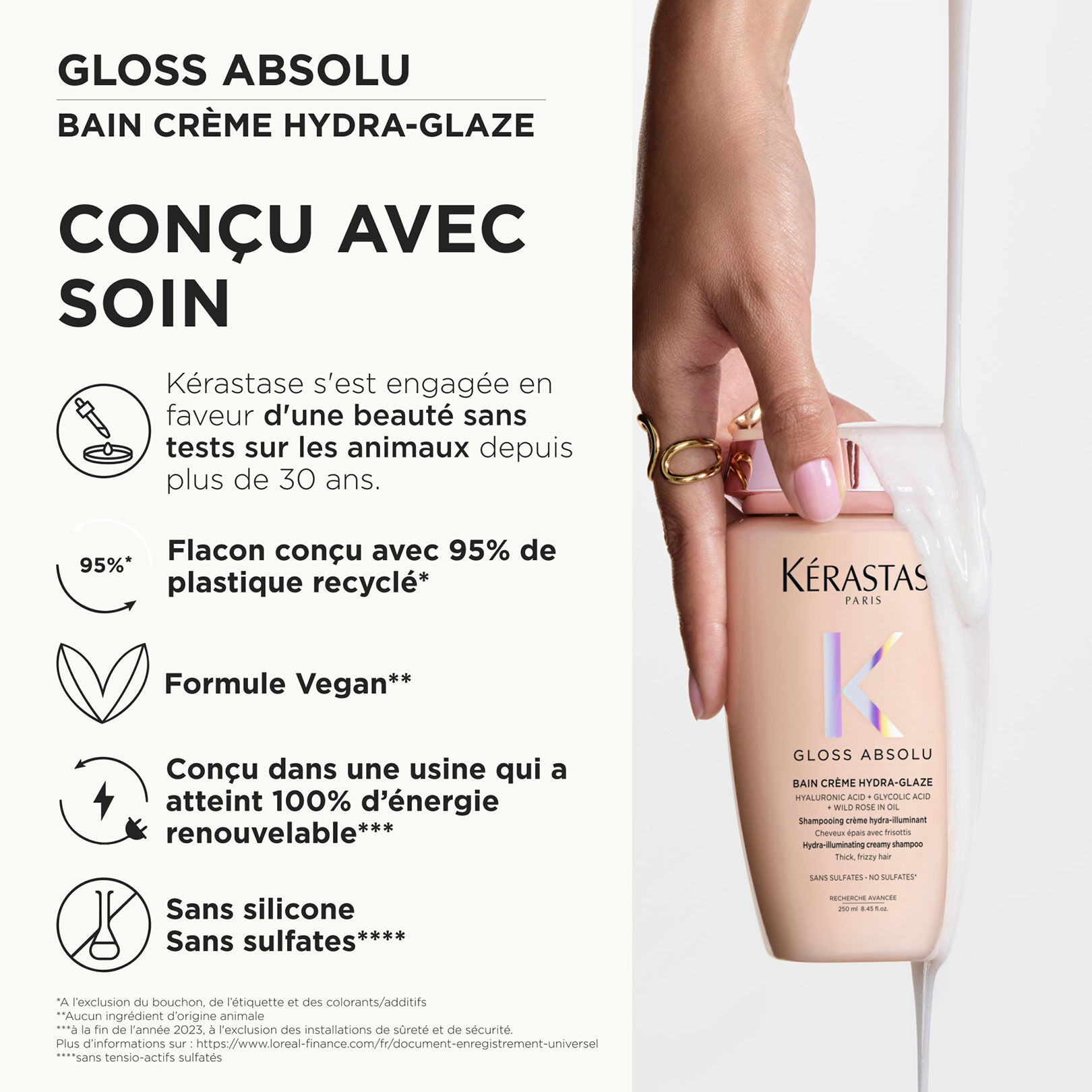 Bain crème Hydra-Glaze Gloss Absolu 250 ml