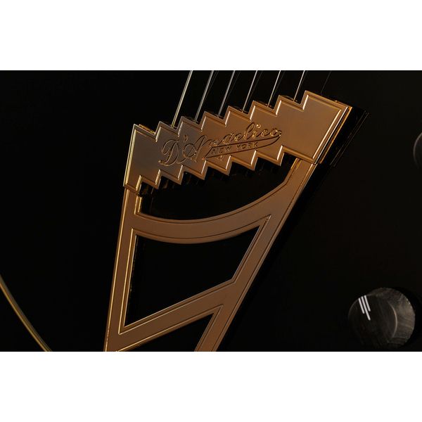 DAngelico Excel SS Solid Black