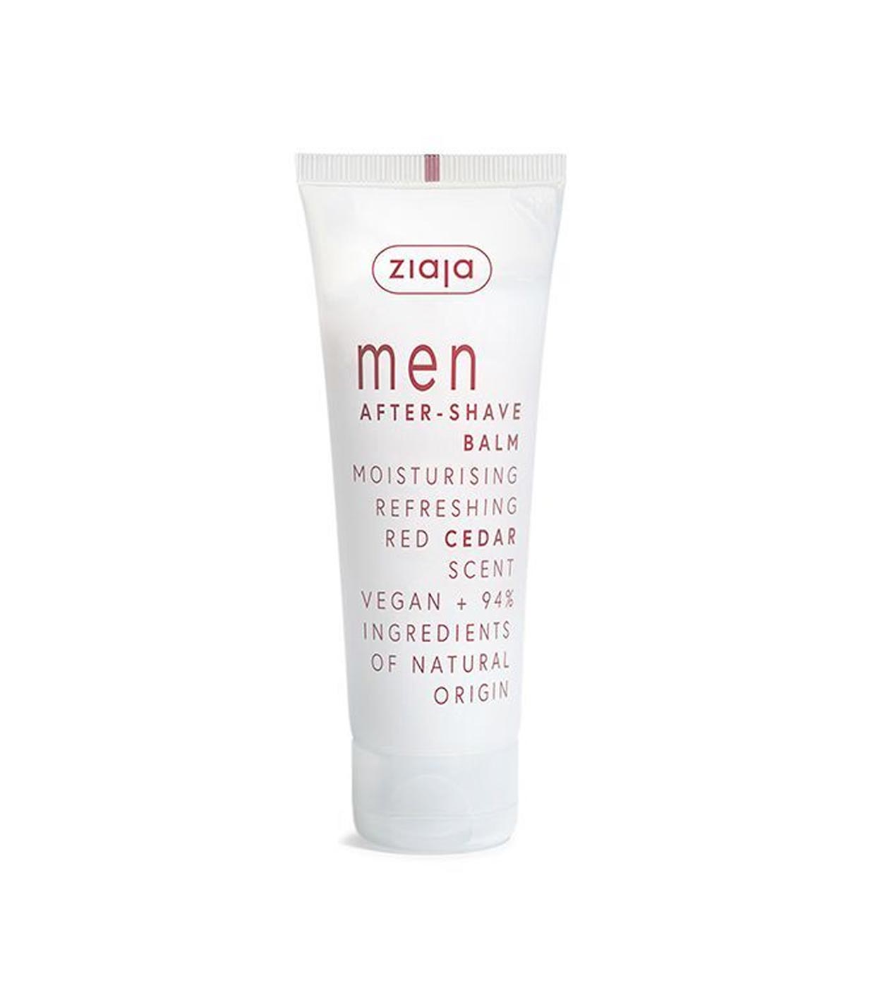 Ziaja - Bálsamo hidratante e refrescante pós-barba - Red cedar