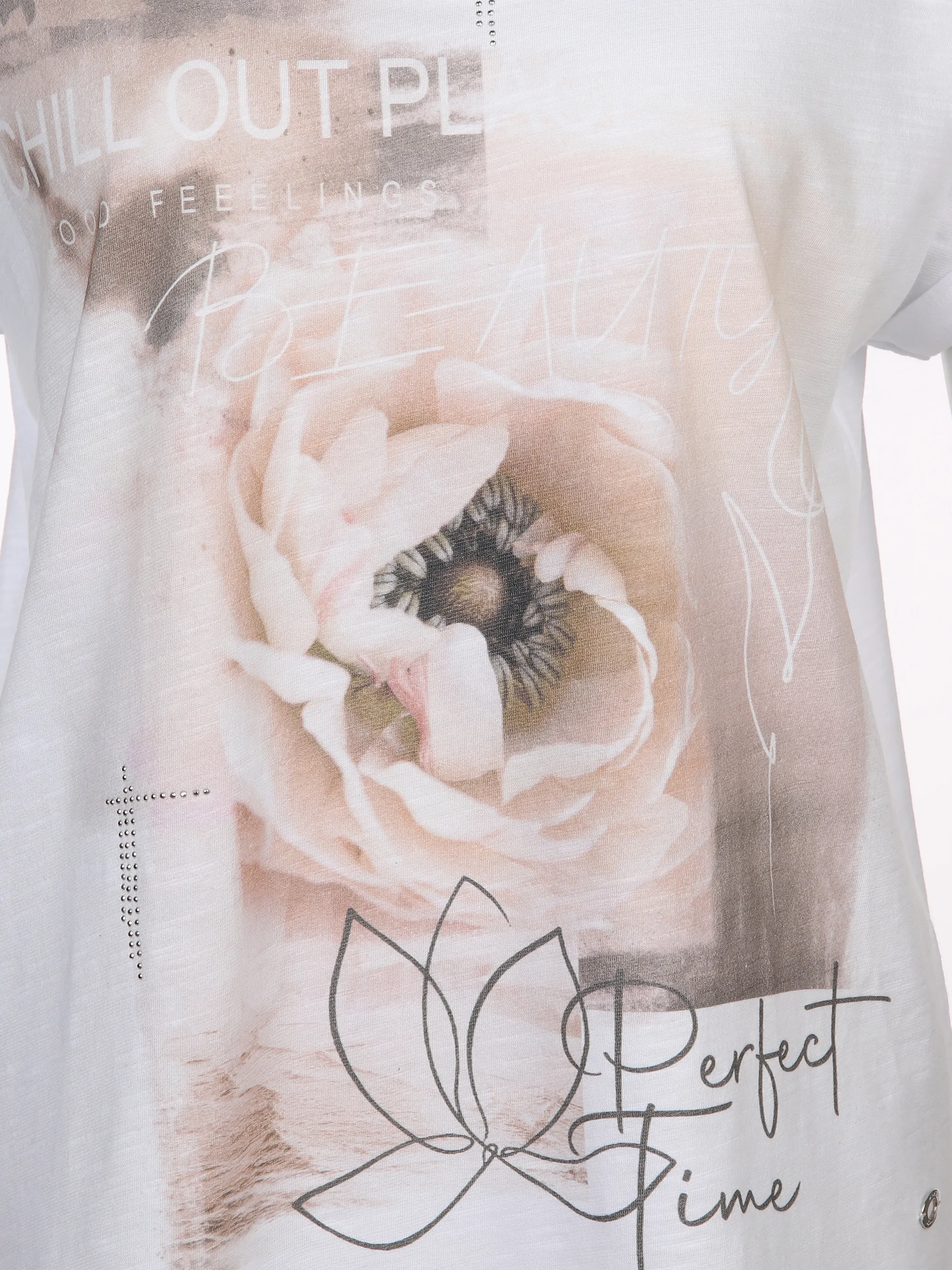 Damen Shirt mit Motivprint