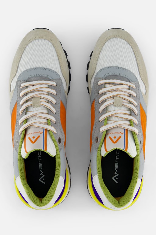 Ambitious Silky Sneakers grijs Suede