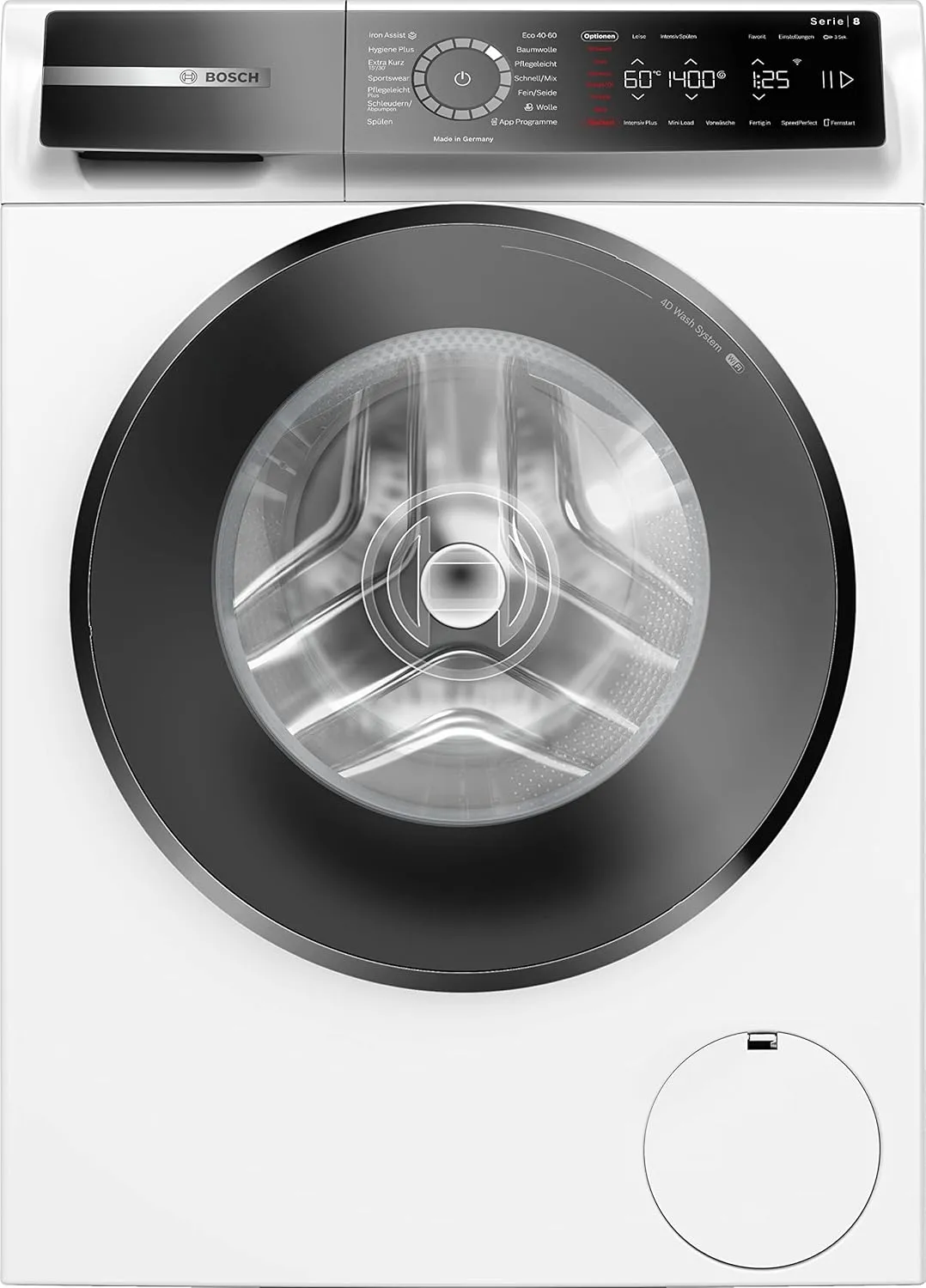 Bosch Hausgeräte WGB244040 Serie 8 Smart Waschmaschine, 9 kg [Energieklasse A]