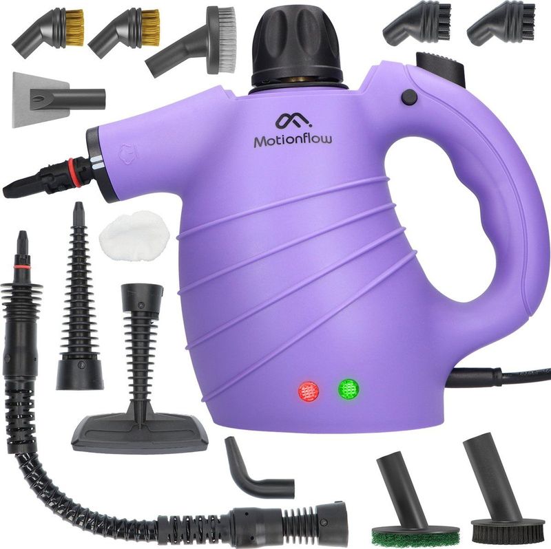Motionflow - Stoomreiniger - 14-Delige Accessoires Set - 1150 Watt
