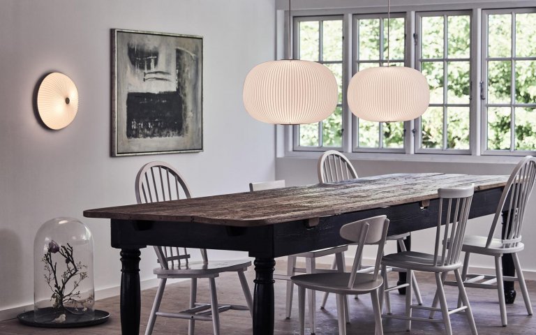 LE KLINT Lamella 235 plafond- en wandlamp goud