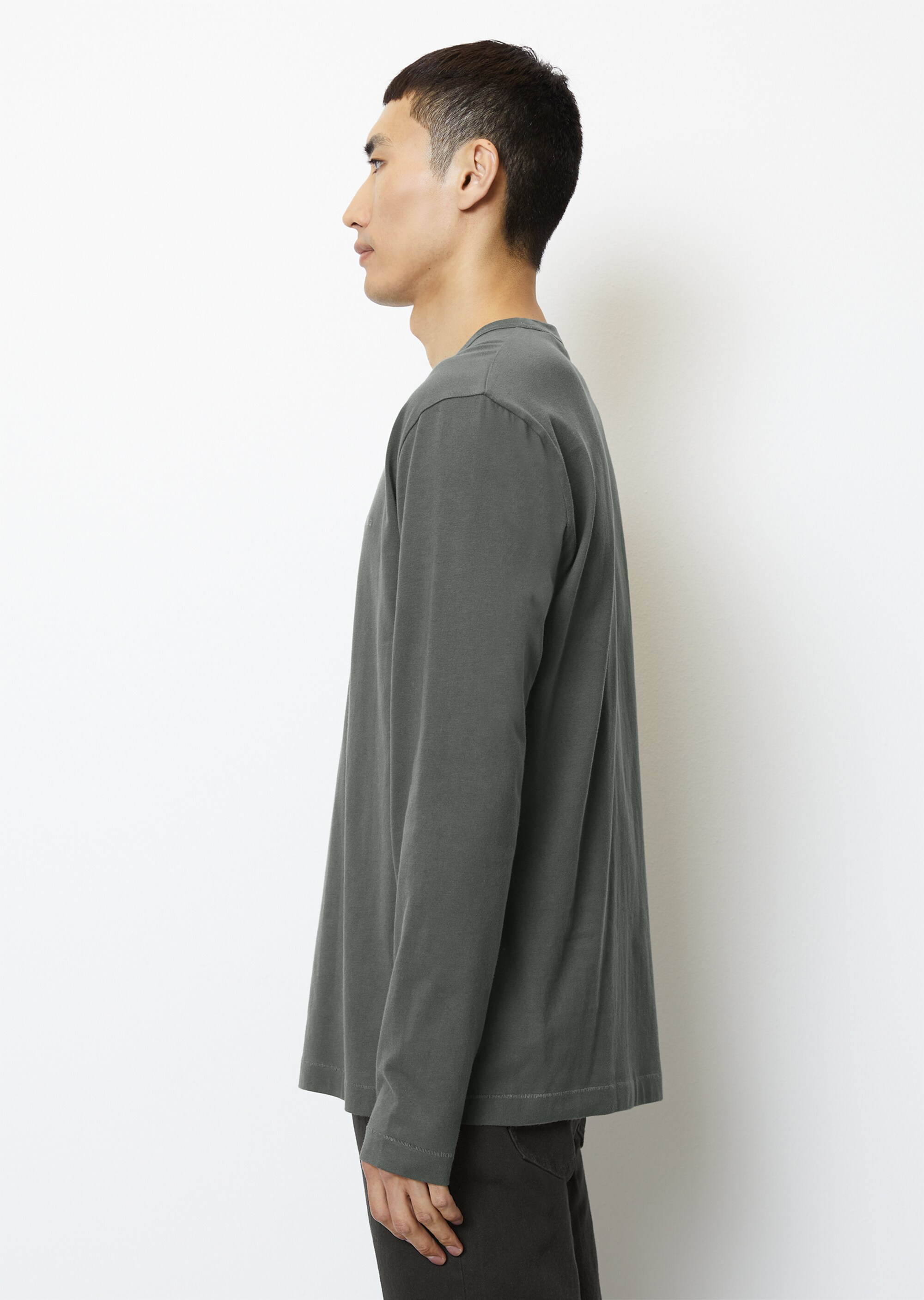 Longsleeve regular aus schwerer Jersey-Qualität