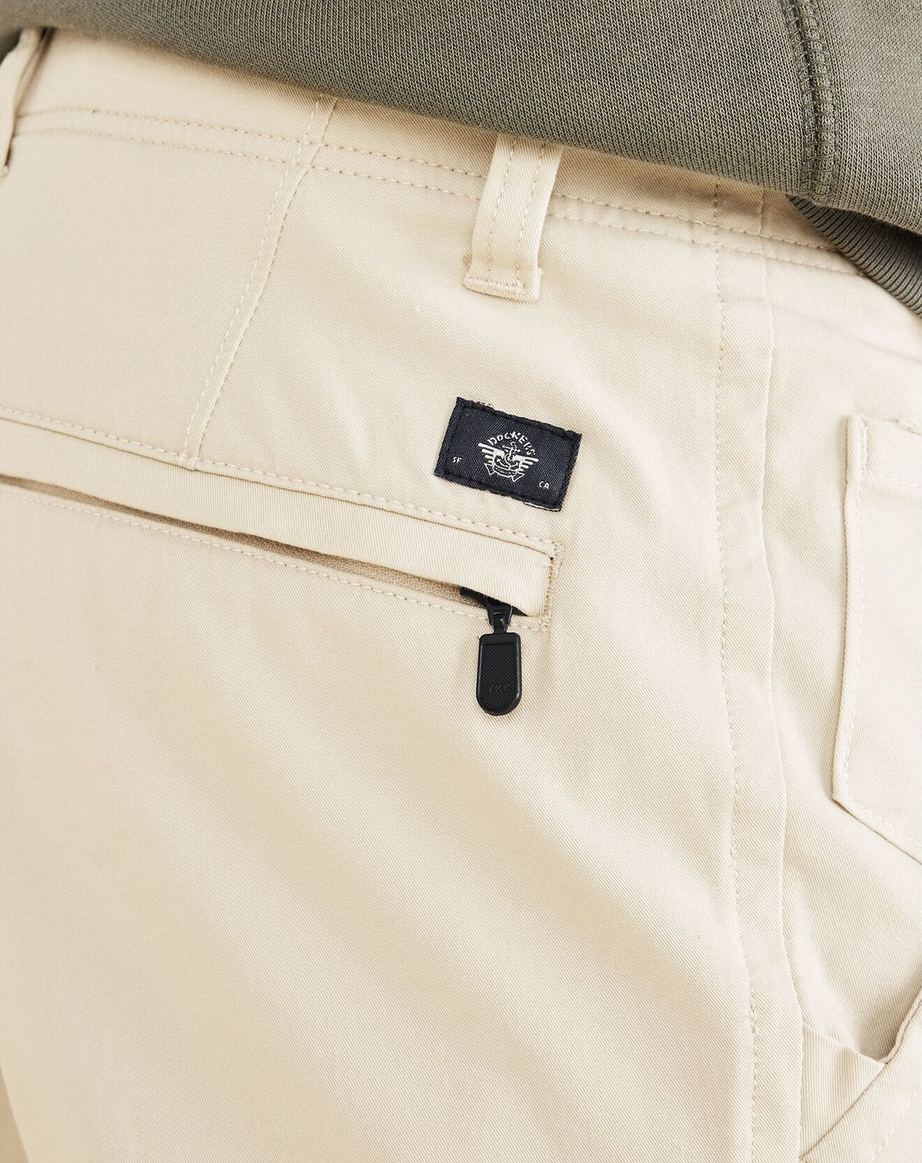 Dockers Pantalon Slim Smart 360 Flex Alpha beige clair