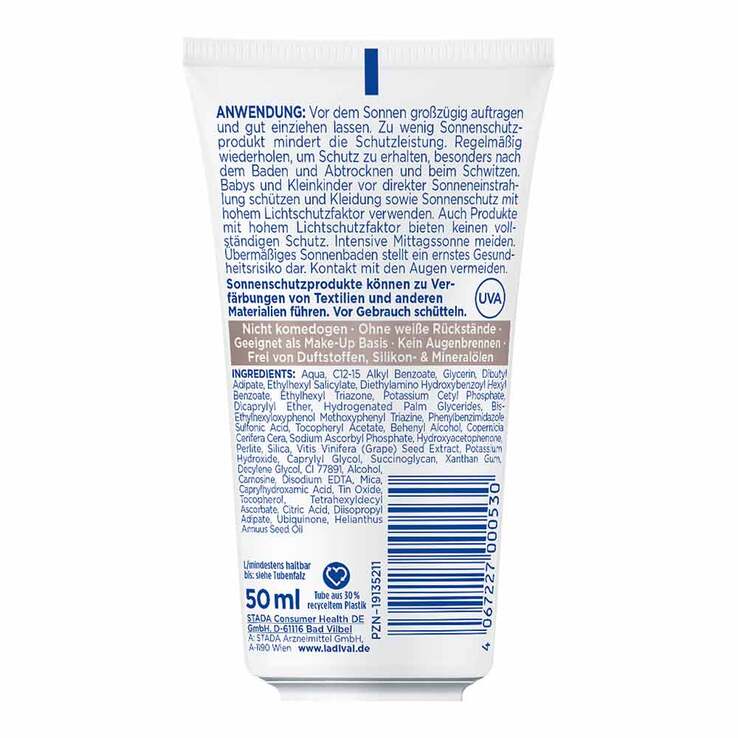 Ladival Antioxidativ Creme Gesicht LSF 30, 50 ml