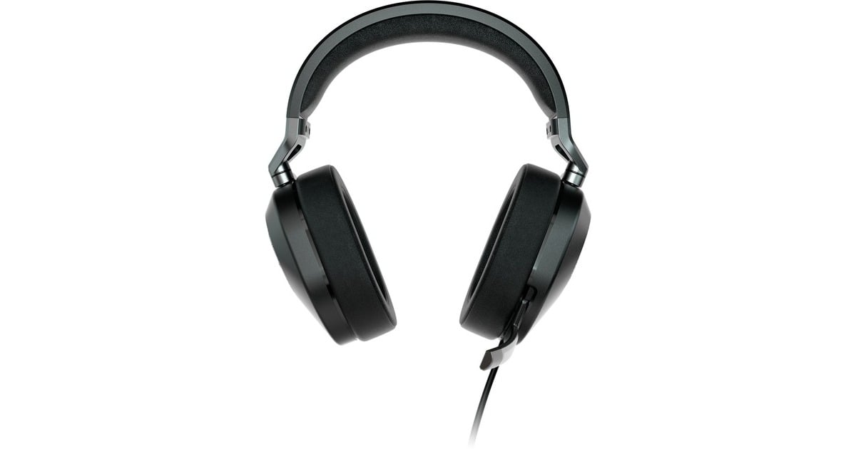 CorsairHS65 SURROUND over-ear gaming headset  (Carbon, Pc, PlayStation 4, PlayStation 5, Xbox Series X|S, Nintendo Switch)