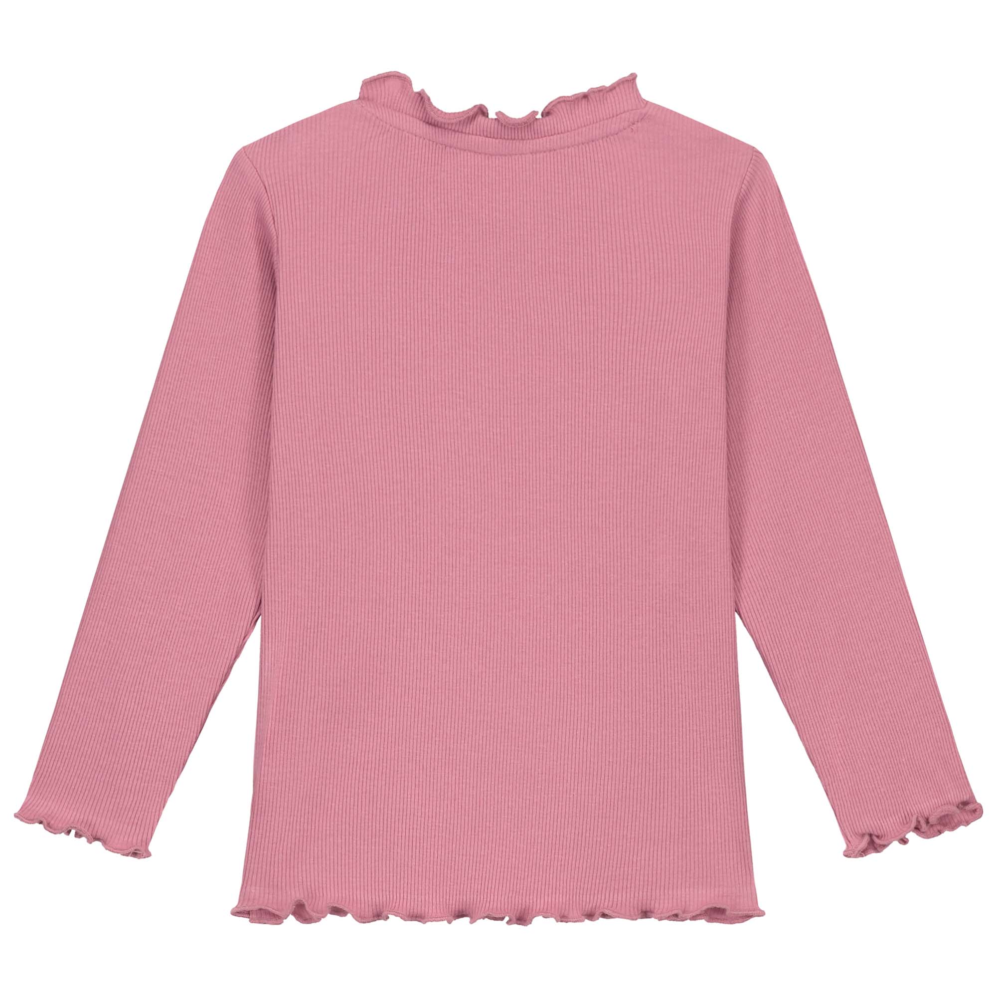 Prénatal baby shirt lange mouwen effen roze