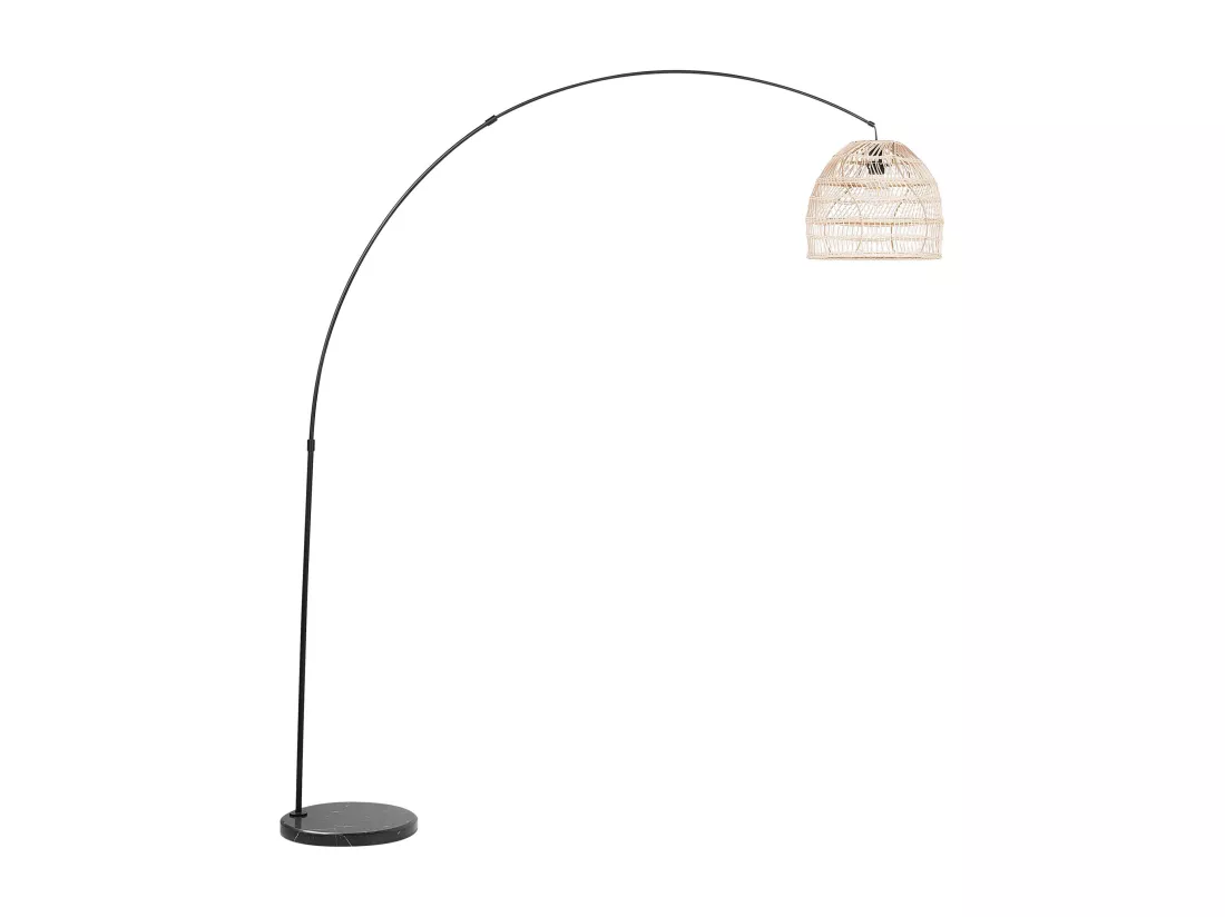 Lampadaire GUAVIARE Rotin Beige