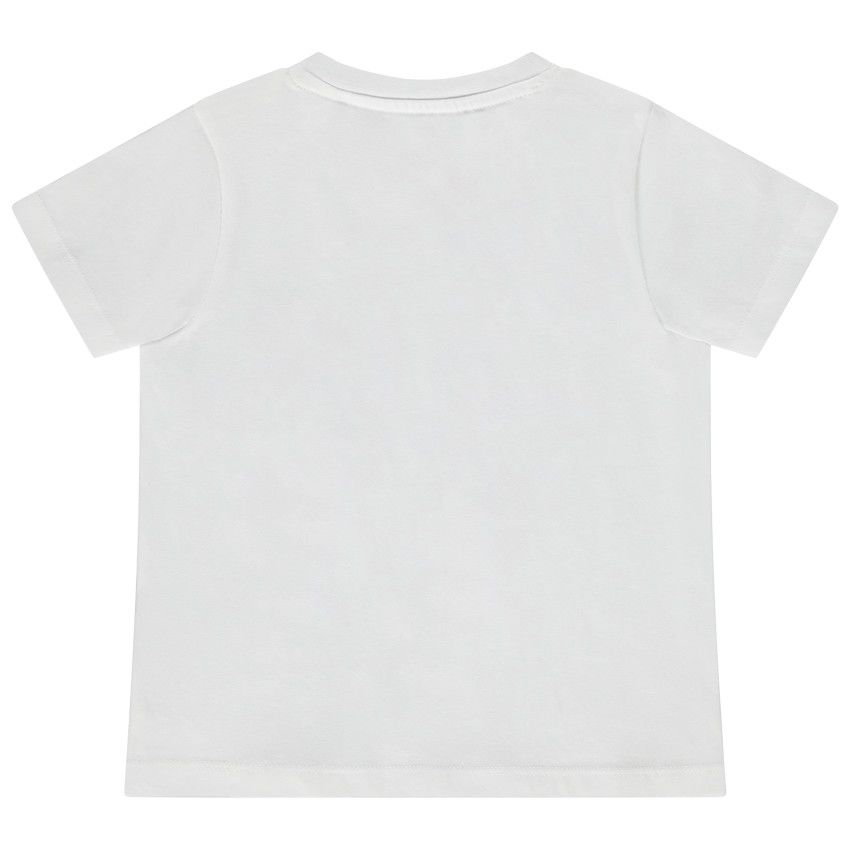 T-shirt manches courtes en jersey Superman Warner pour bébé garçon - Blanc