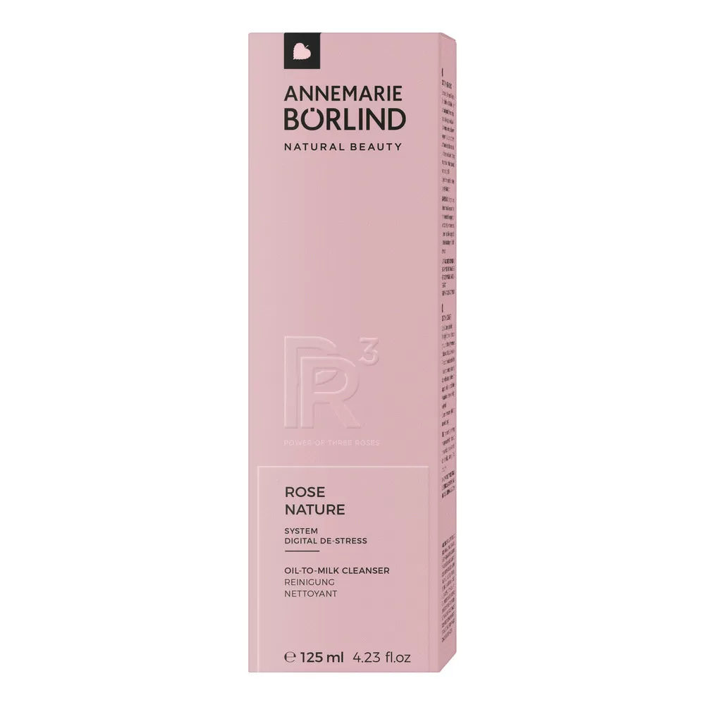 Annemarie Börlind Rose Nature Oil-to-Milk Cleanser - 125 ml.