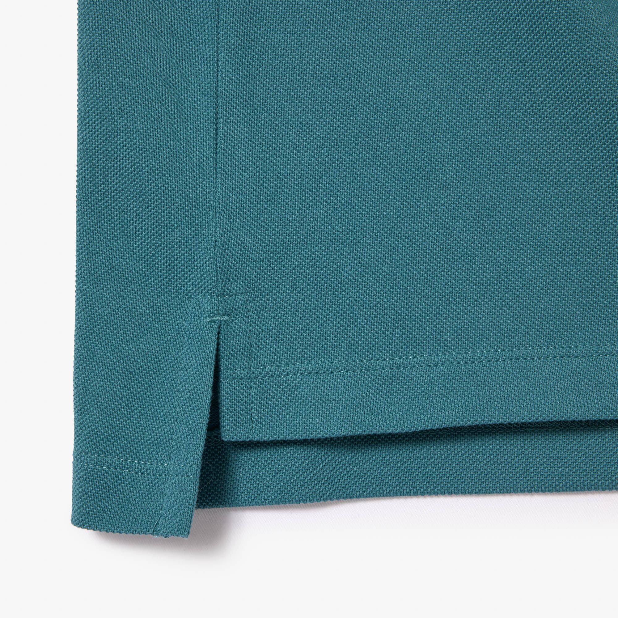 LACOSTE Regular Fit Damen-Poloshirt aus weichem Petit Piqué Kurze Ärmel - Blau - Lacoste - Damen