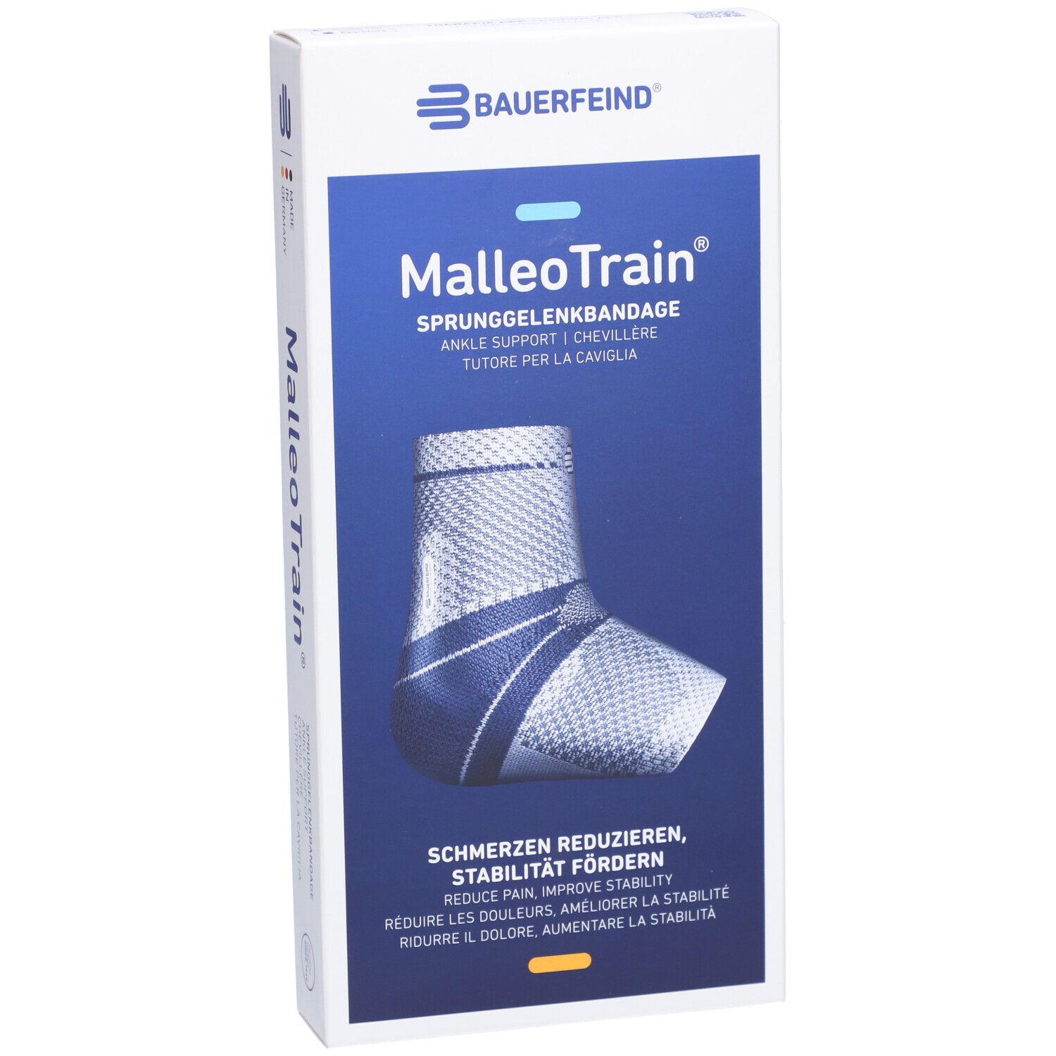 MALLEOTRAIN Sprunggelenkbandage Größe 3 rechts Titanium