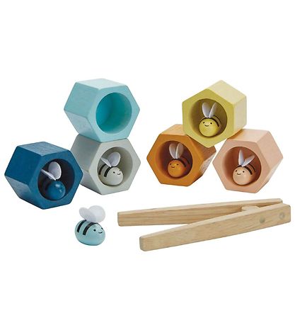 PlanToys Tr?leget?j - 13 Dele - Bikuber