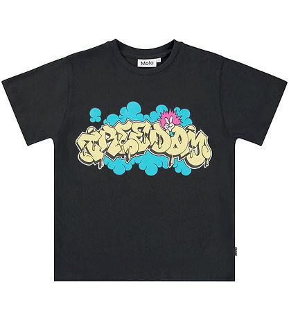Molo T-Shirt - Rodney - Schwarz m. Print