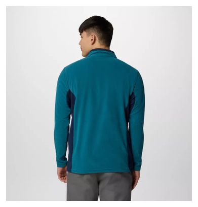 Polaire Homme Columbia 1/2 Zip Klamath Range II Bleu