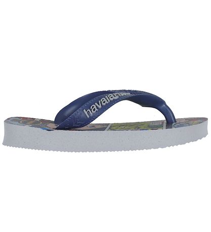 Havaianas Flip Flops - Marvel Classics - Ice Grey/Indigo