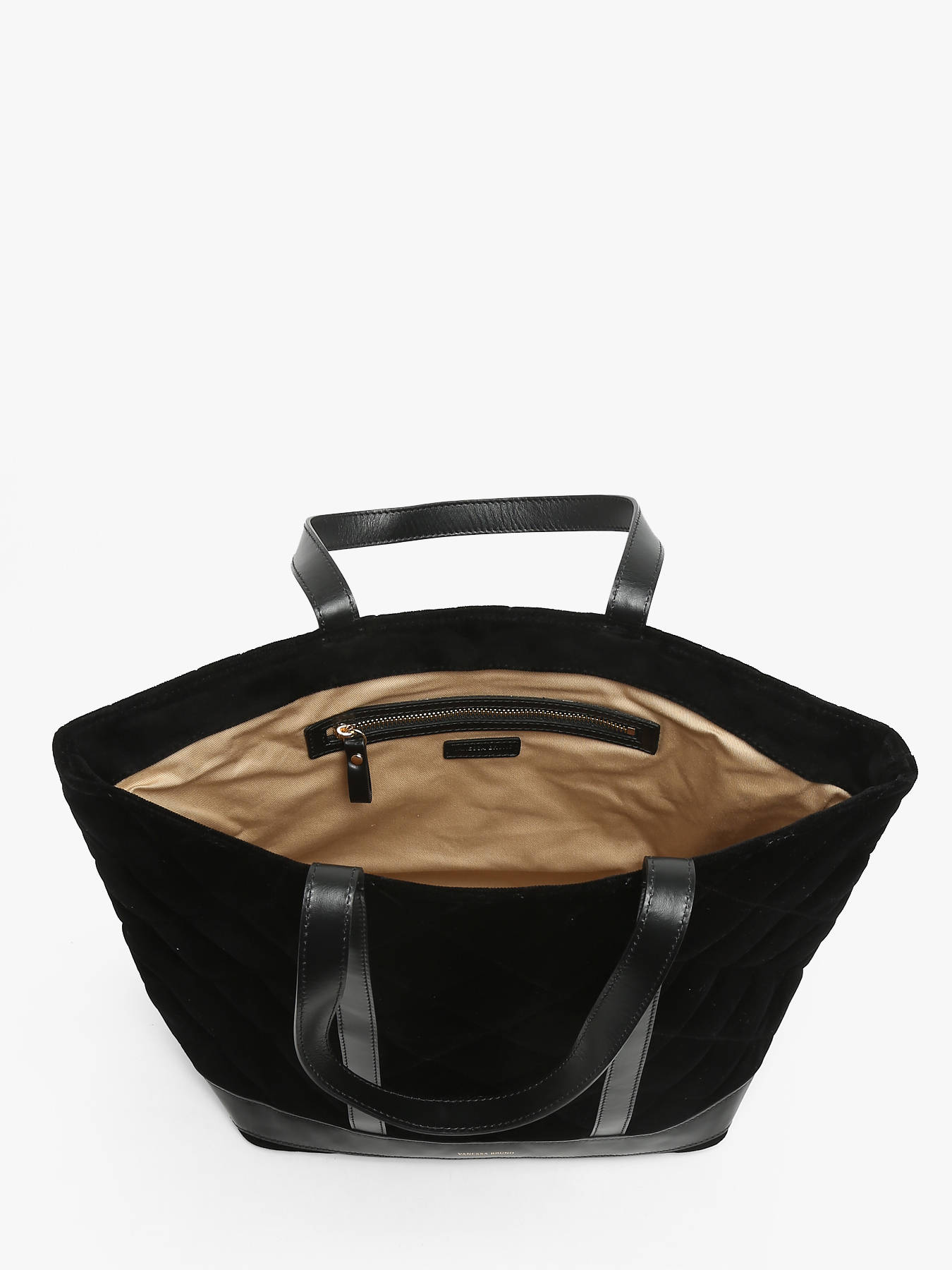 Le Cabas L en velours matelass VANESSA BRUNO