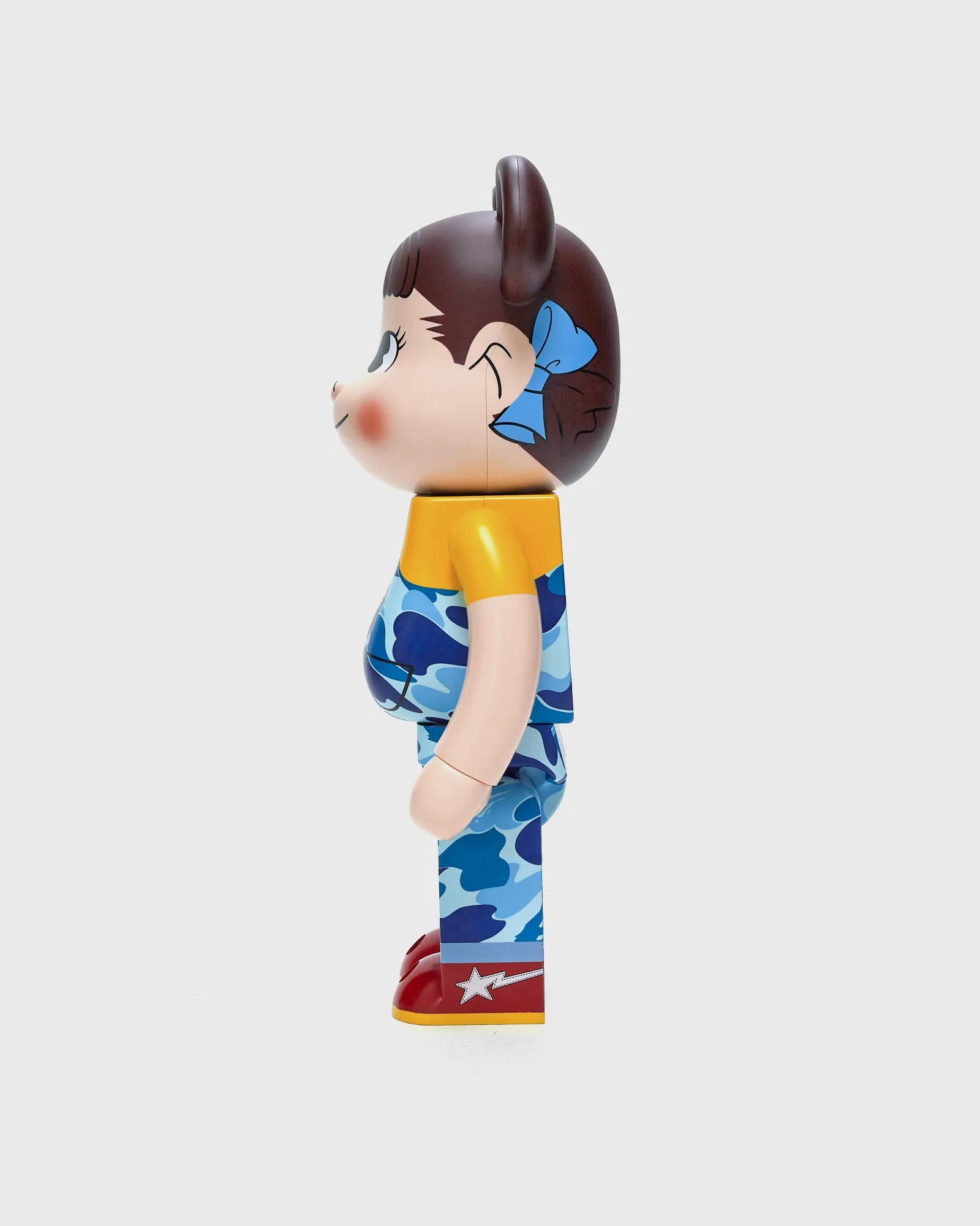 MEDICOM BEARBRICK 1000% BAPE X PEKO-CHAN BLUE