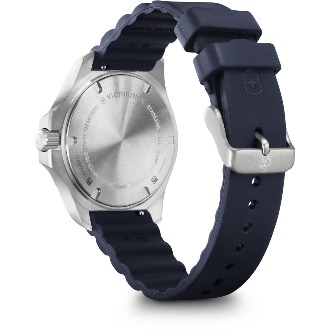 Victorinox Swiss Army I.N.O.X. V Lady Silbrig / Blau