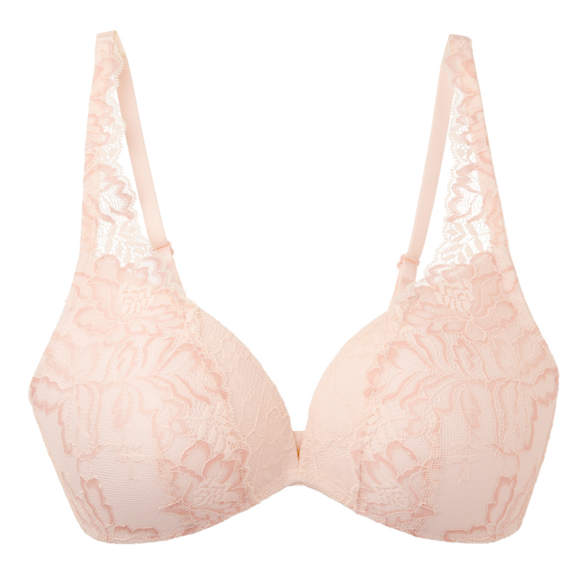 Gina Benotti Damen Soft-BH mit floraler Spitze zartrosa