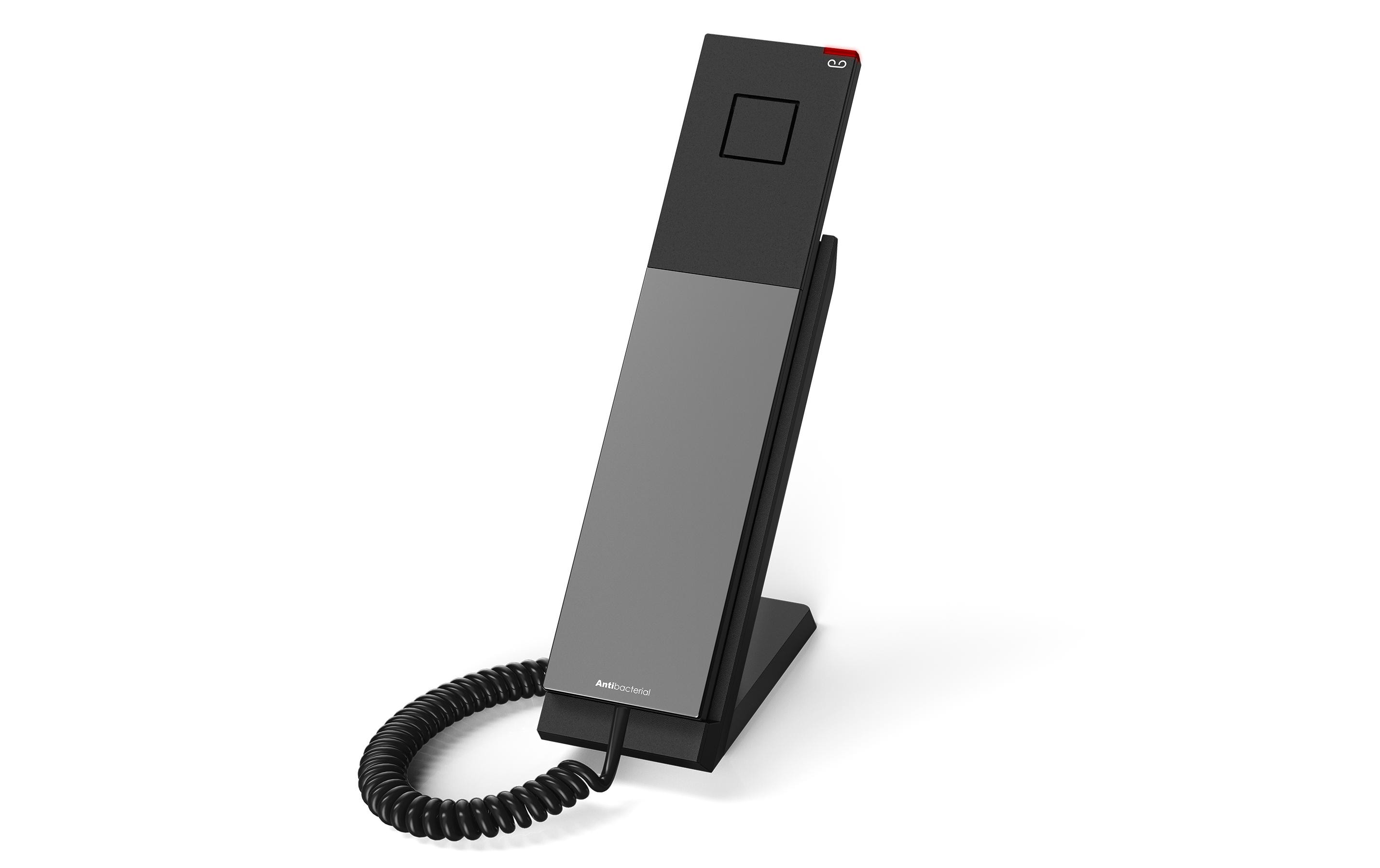 Tischtelefon HD300 SIP-Hoteltelefon SchwarzHotel-/Gästezimmer-Telefon