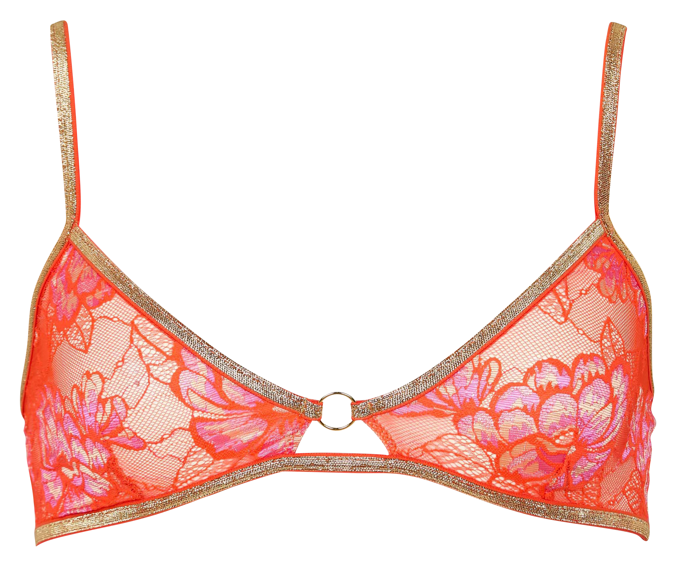 MARION - Brassière en dentelle | Rouge