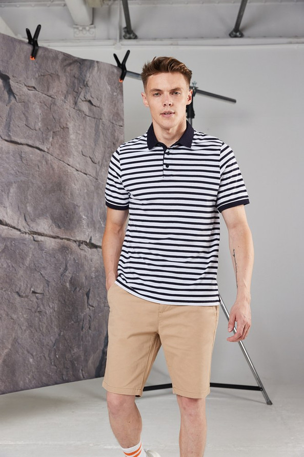 Front Row FR230 - Polo jersey à rayures