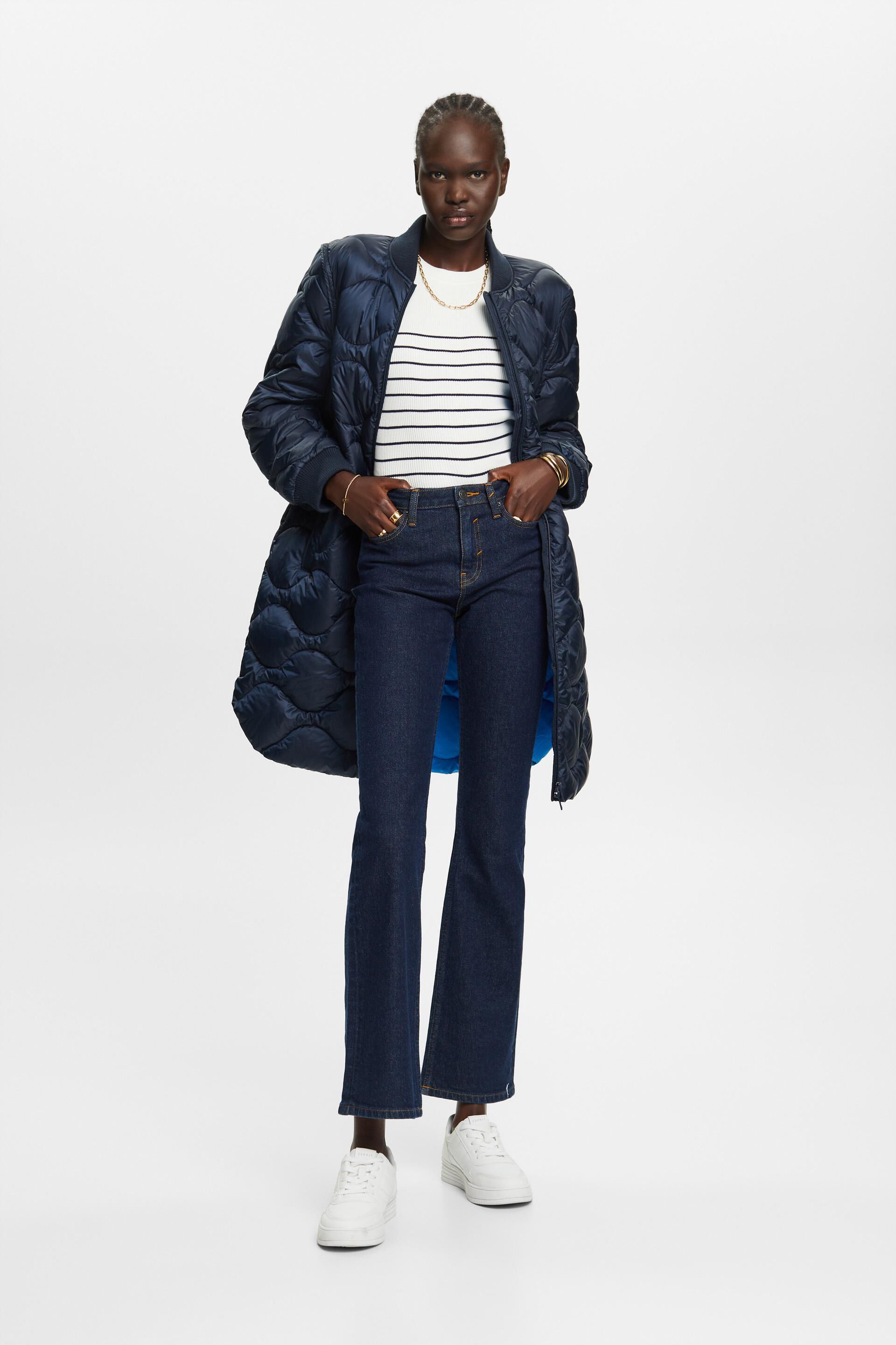 Recyclé le manteau matelassé transformable