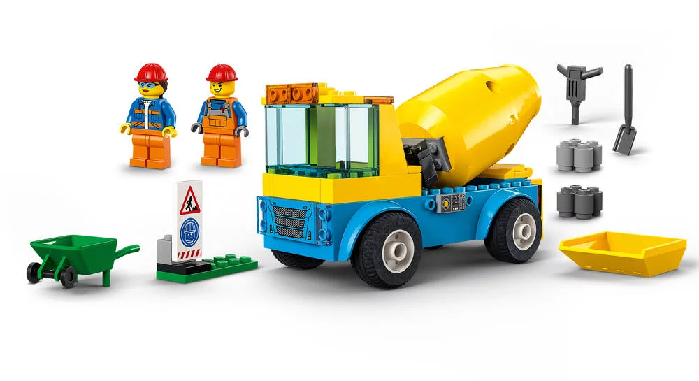 LEGO®CITY 60325 - LE CAMION BETONNIERE