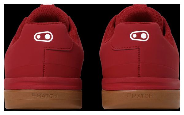Chaussures Crankbrothers Stamp Lace Edition Pump For Peace - Rouge 38