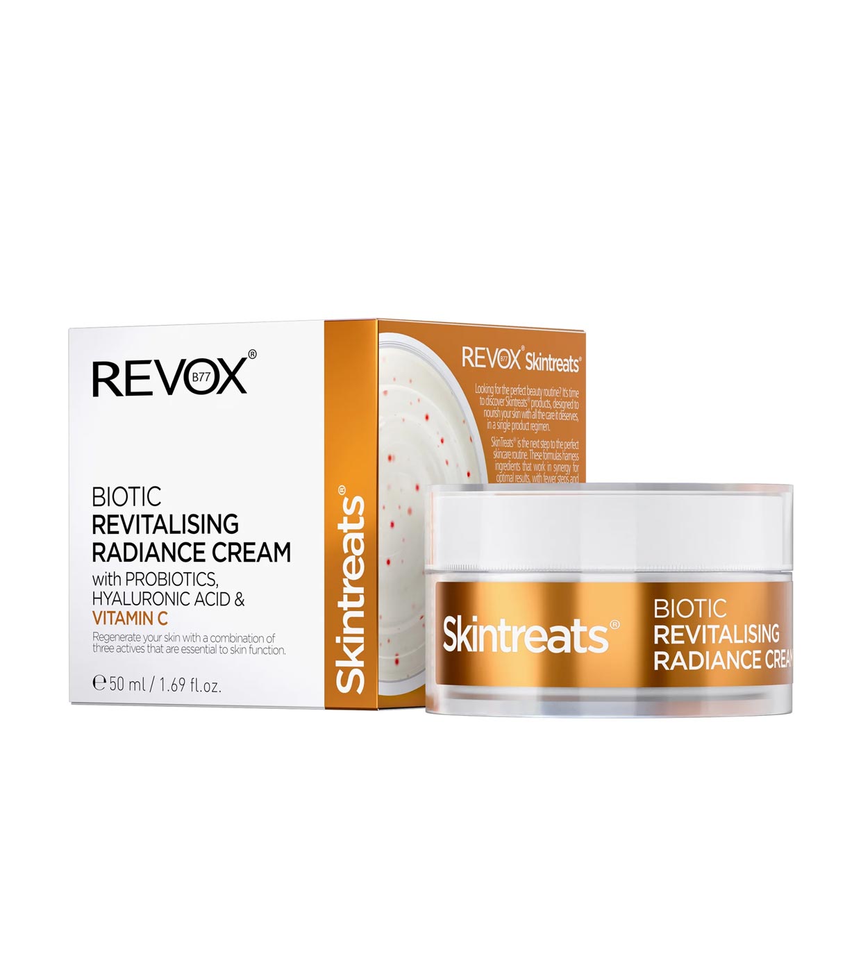 Revox - *Skintreats* - Creme iluminador e revitalizante Biotic