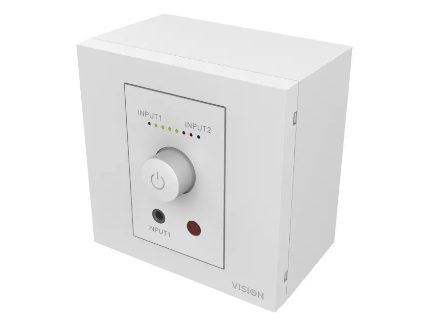 Vision TC3-AMP - Forstærker - 50 Watt (Total) - hvid
