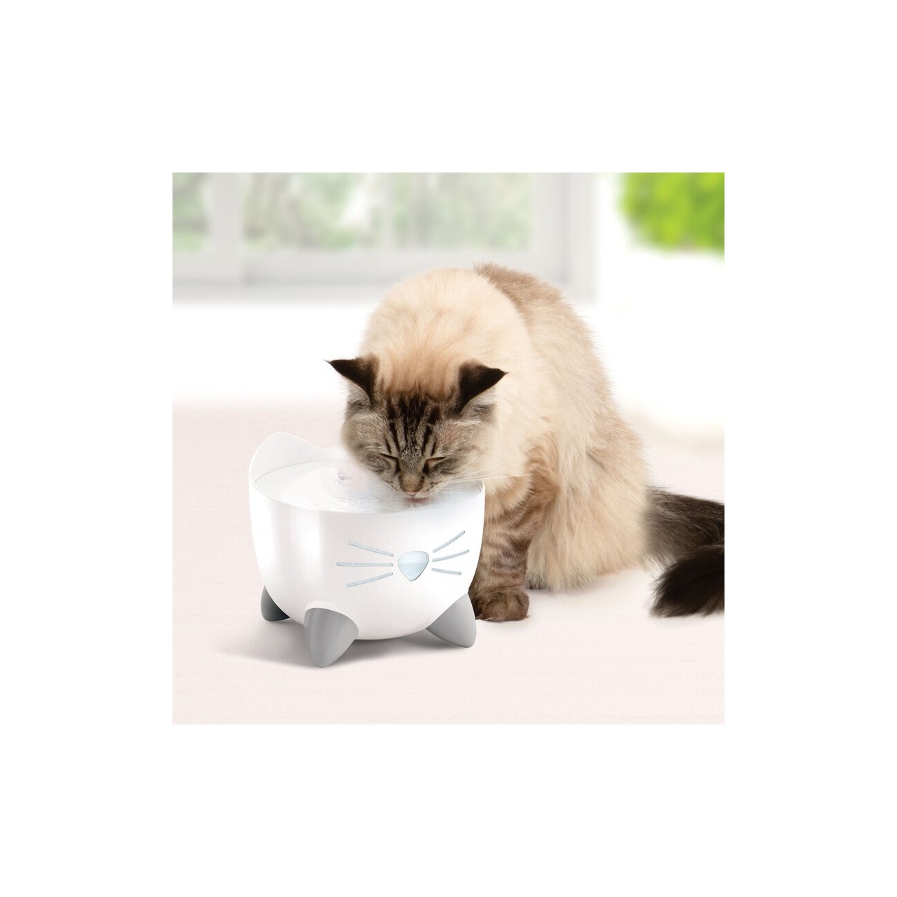 Catit Pixi Fountain Trinkbrunnen weiß