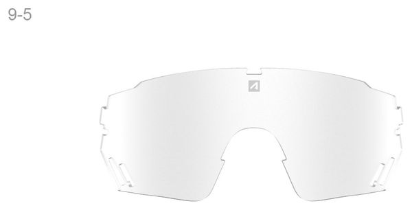 Coffret Lunettes AZR Pro Race RX Noir Mat / Ecran Bleu   Ecran Incolore