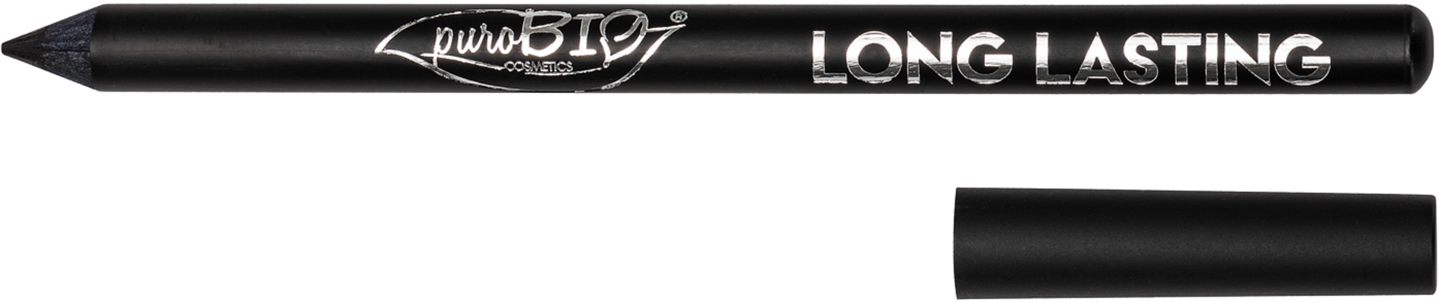 puroBIO cosmetics  Long Lasting Eyeliner, 01L Schwarz (vegan) (1,10 g)