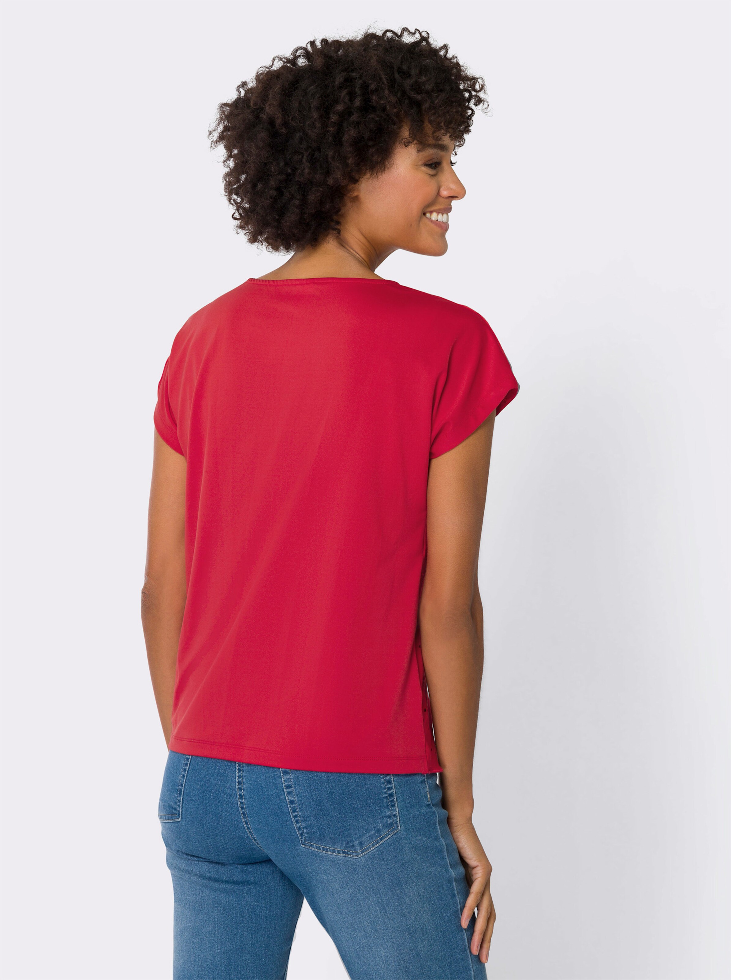 Rundhals-Shirt