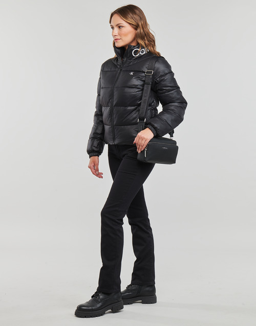 Calvin Klein Jeans - FITTED LW PADDED JACKET - Noir