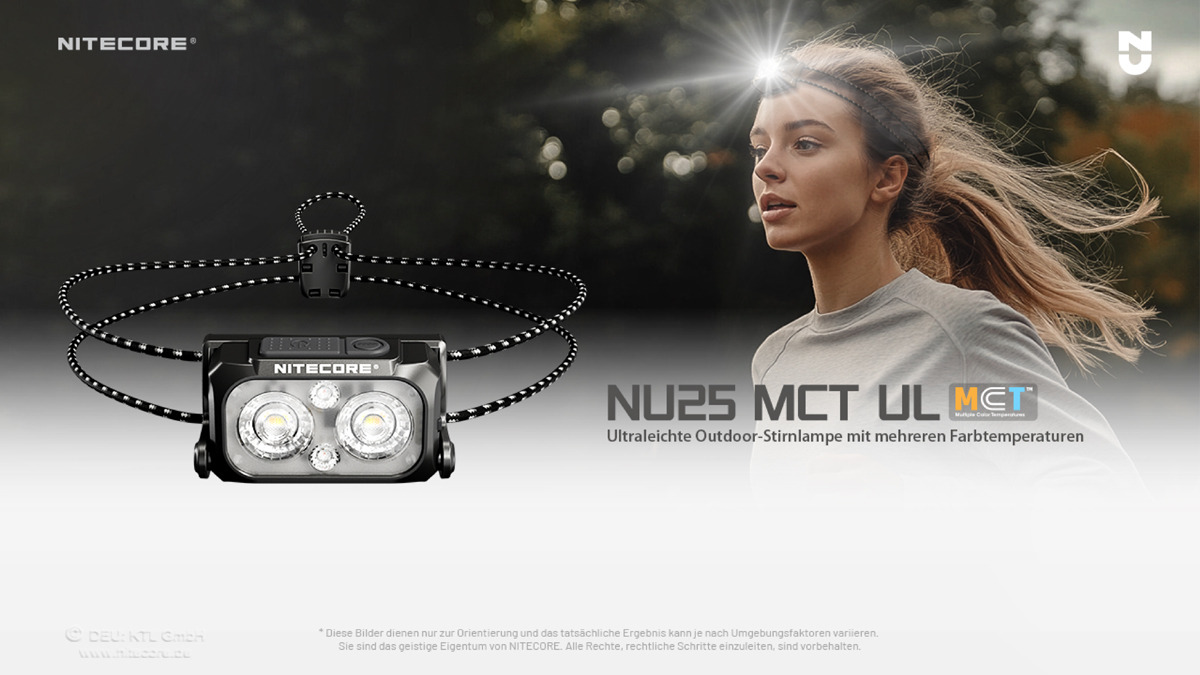 NU25 MCT-UL Stirnlampe