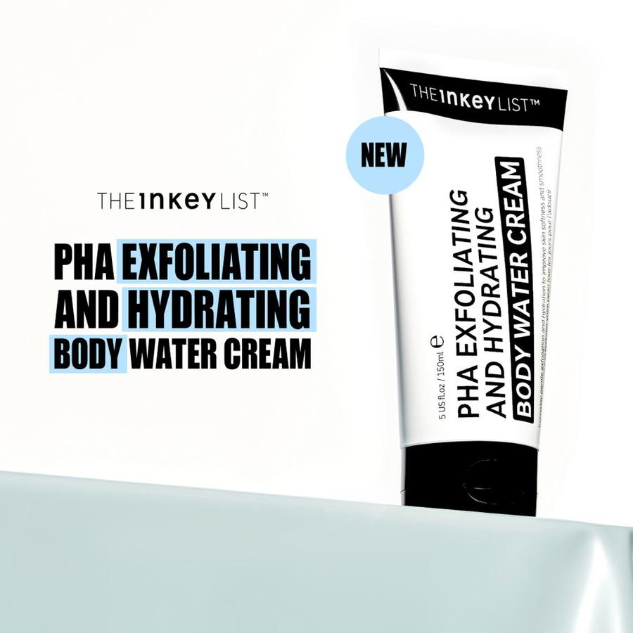 The Inkey List Inkey PHA Exfoliating and Hydrating Body Water Cream 150ml