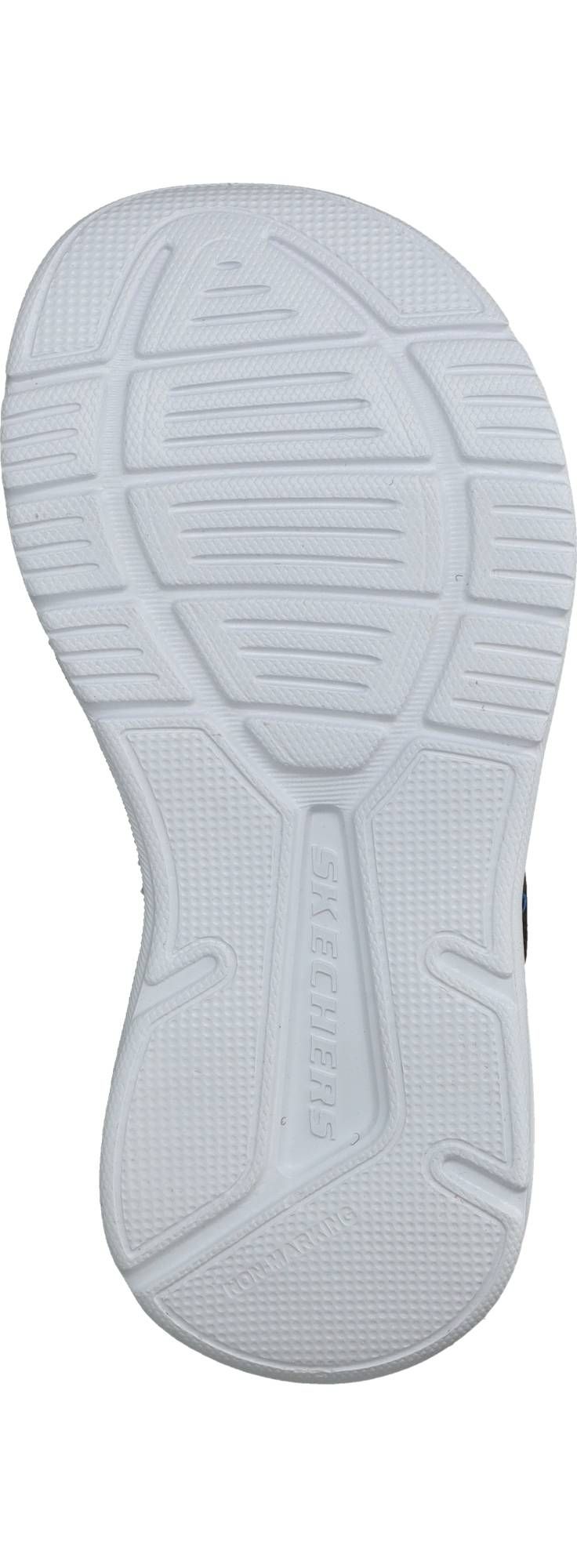 Skechers Microspeck-Splash Sneakers Blauw Jongens