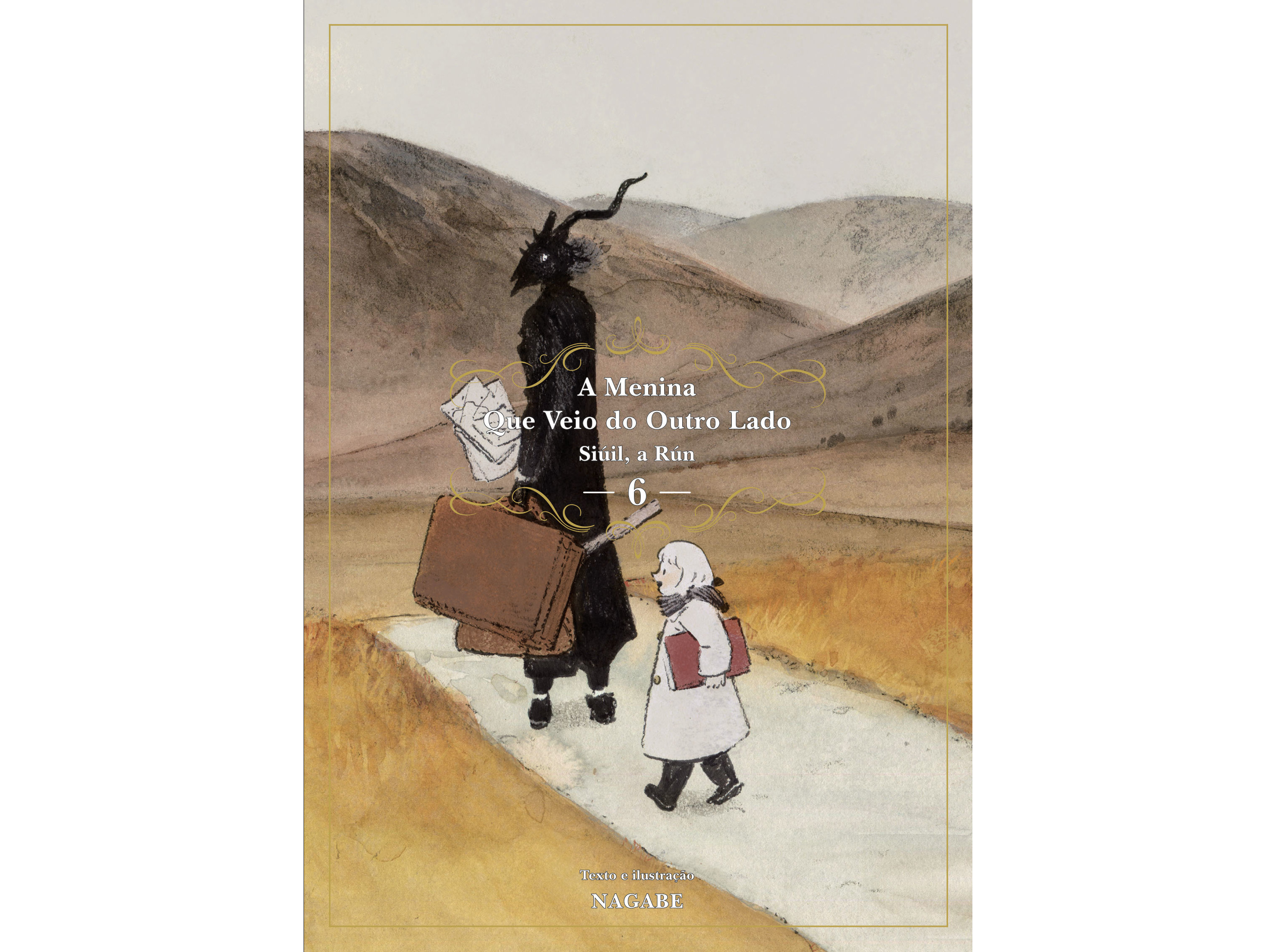 LIVRO A MENINA QUE VEIO DO OUTRO LADO 6 DE NAGABE