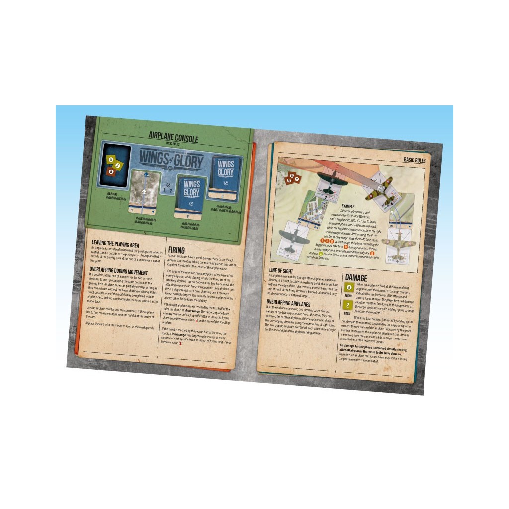 Wings of Glory WW2 - Rules and Accessories pack