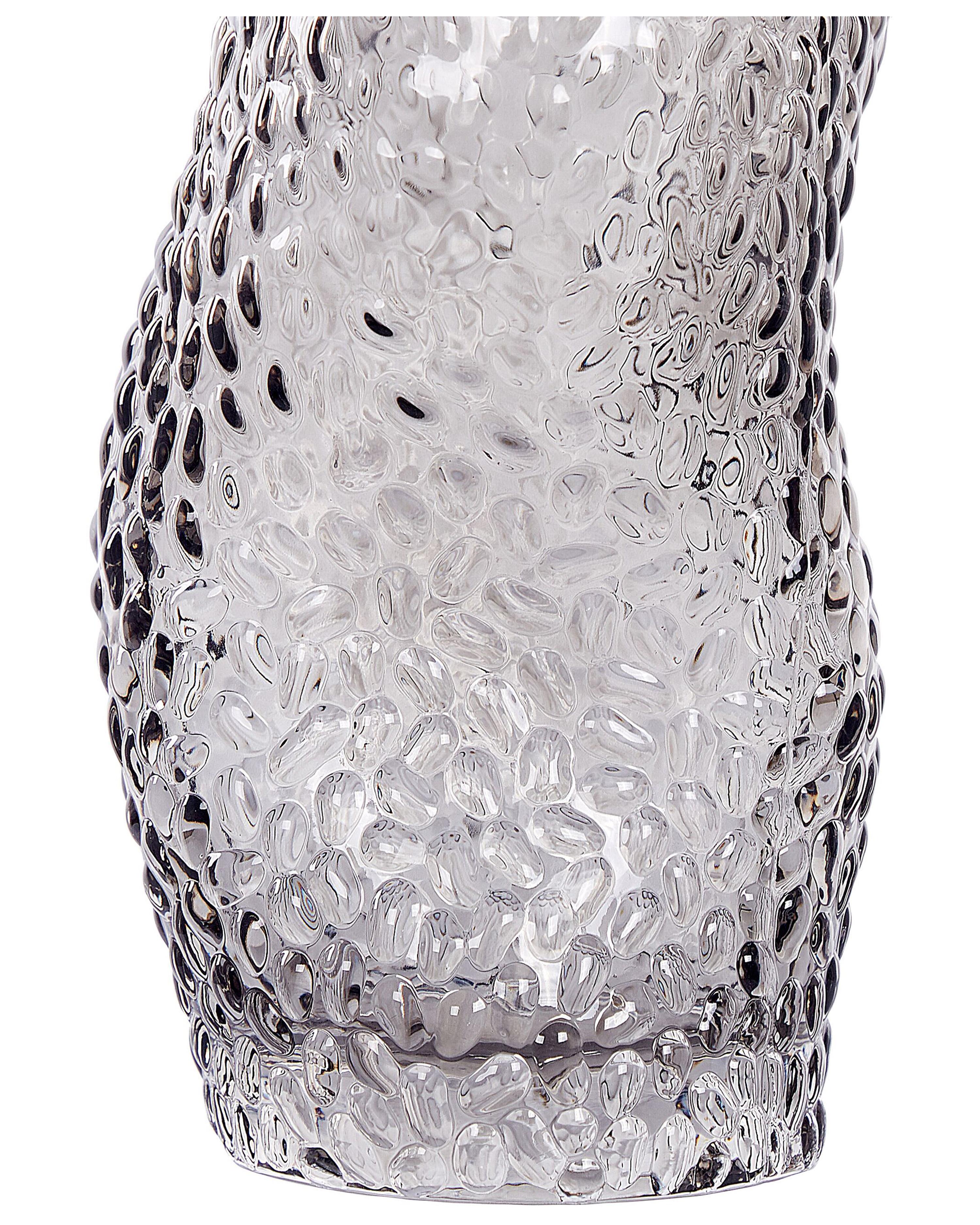 Bloemenvaas DYTIKO Glas 31 cm Grijs
