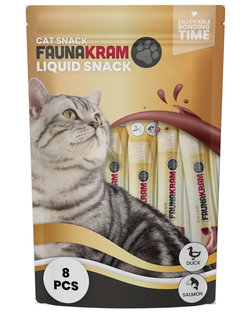 Liquid snack laks og and 80 g