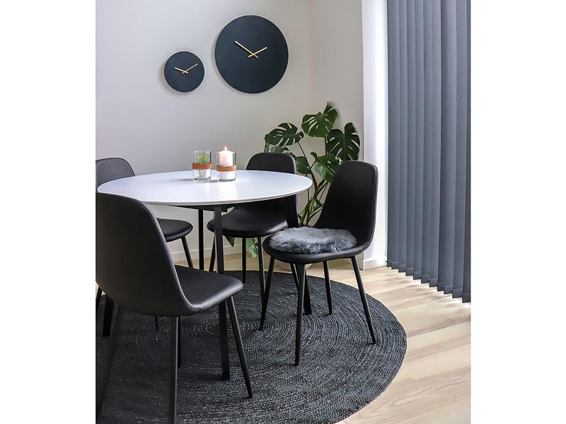 House Nordic Lammfell Ø 35 cm, Grau Dekoratives Lammfell