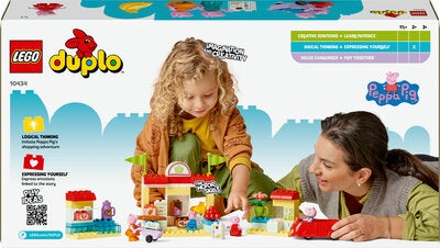 LEGO DUPLO Peppa Pig 10434 Peppa Gris og matbutikken
